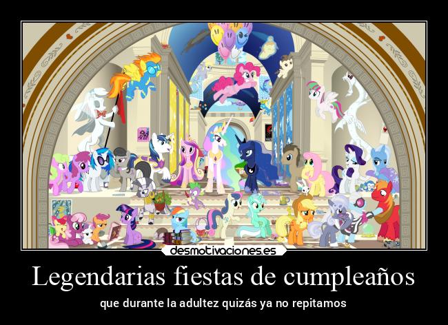 Legendarias fiestas de cumpleaños -