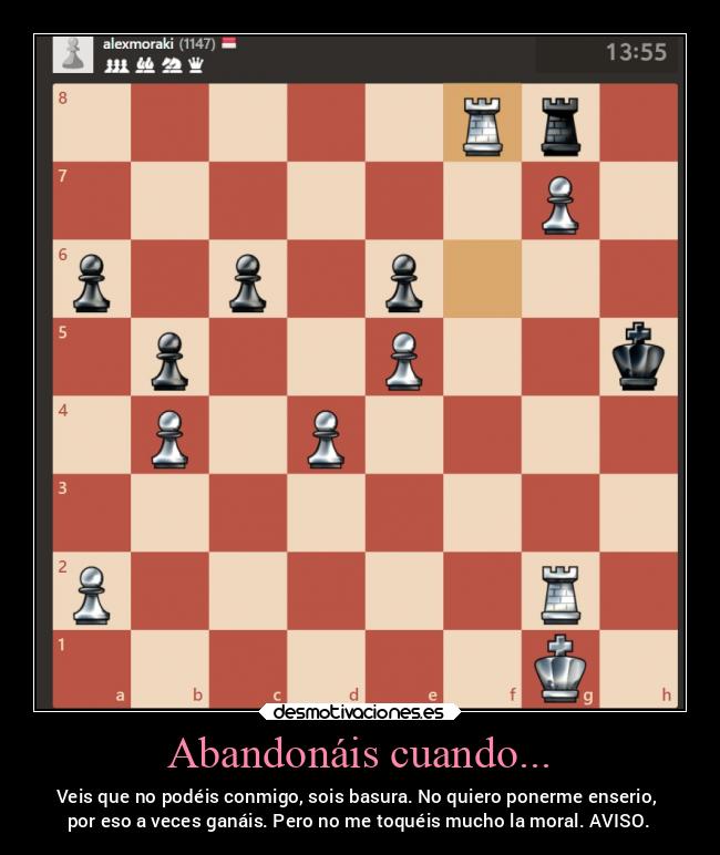 Abandonáis cuando... - 