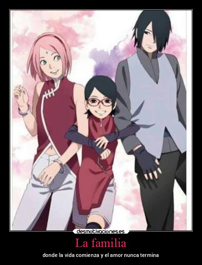 La familia - donde la vida comienza y el amor nunca termina