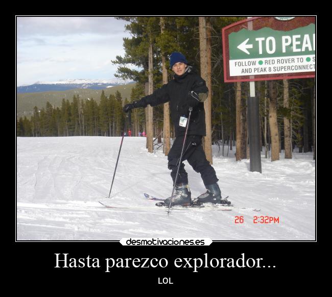 Hasta parezco explorador... - LOL