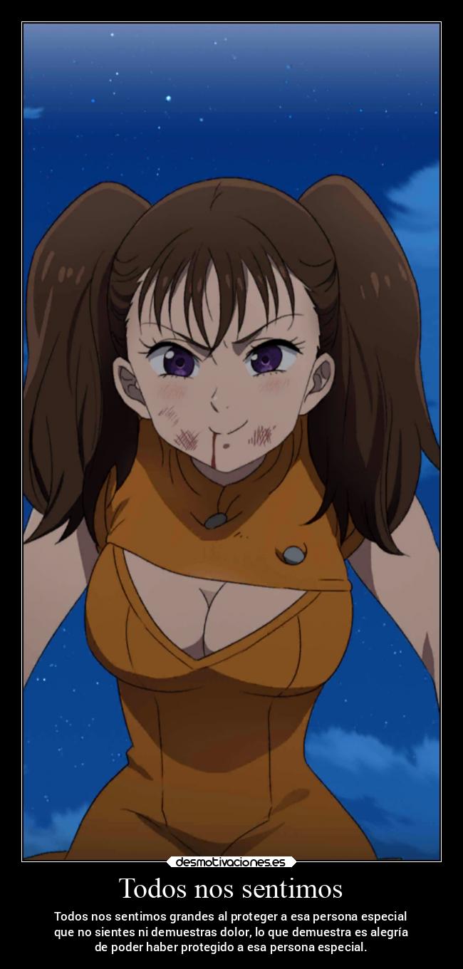 Todos nos sentimos - Todos nos sentimos grandes al proteger a esa persona especial
que no sientes ni demuestras dolor, lo que demuestra es alegría
de poder haber protegido a esa persona especial.