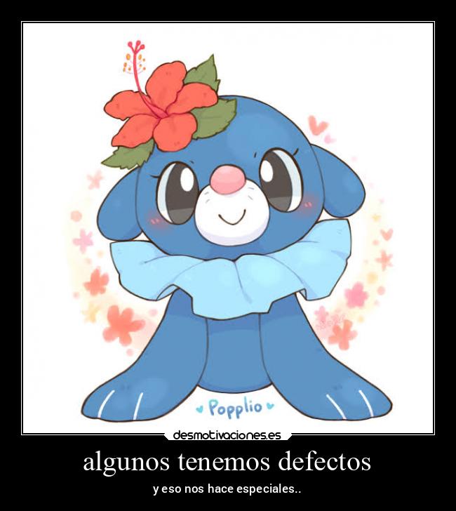 algunos tenemos defectos -