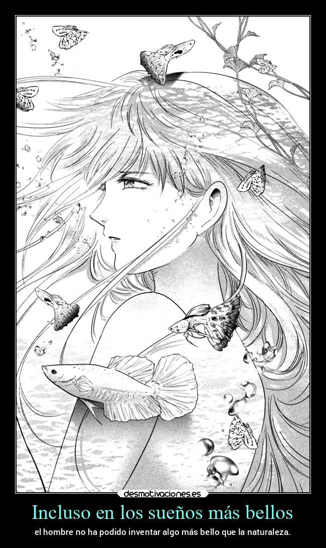 Incluso en los sueños más bellos - el hombre no ha podido inventar algo más bello que la naturaleza.