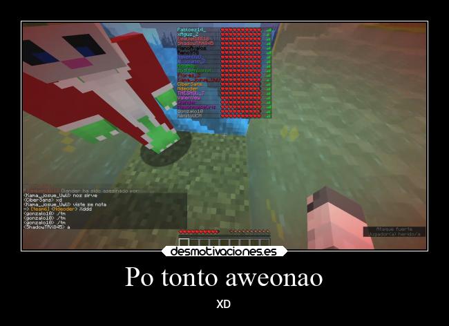 Po tonto aweonao - XD