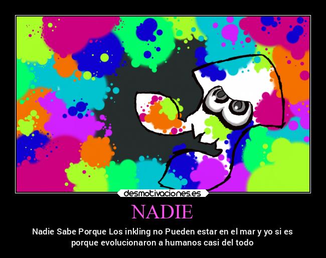 carteles videojuegos burla hacia pregunta que muchos fans splatoon hacen desmotivaciones