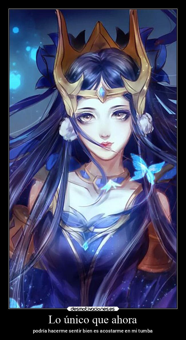 Lo único que ahora - podría hacerme sentir bien es acostarme en mi tumba