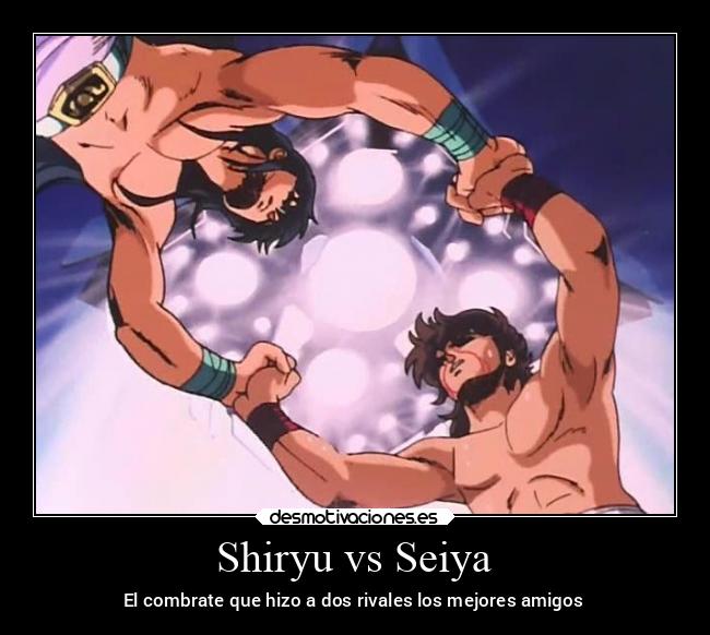 Shiryu vs Seiya - El combrate que hizo a dos rivales los mejores amigos