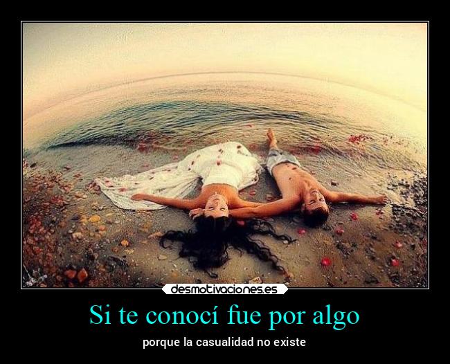 Si te conocí fue por algo - 
