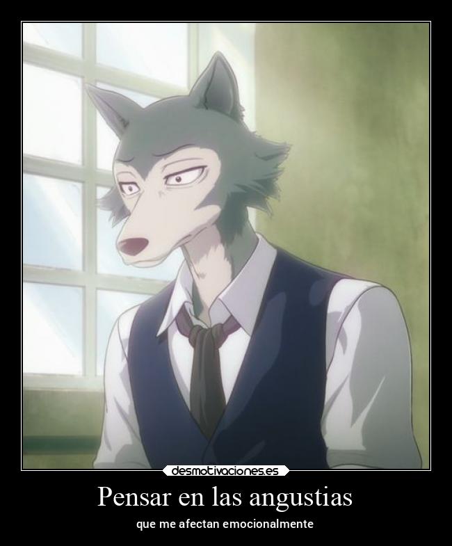 Pensar en las angustias - que me afectan emocionalmente