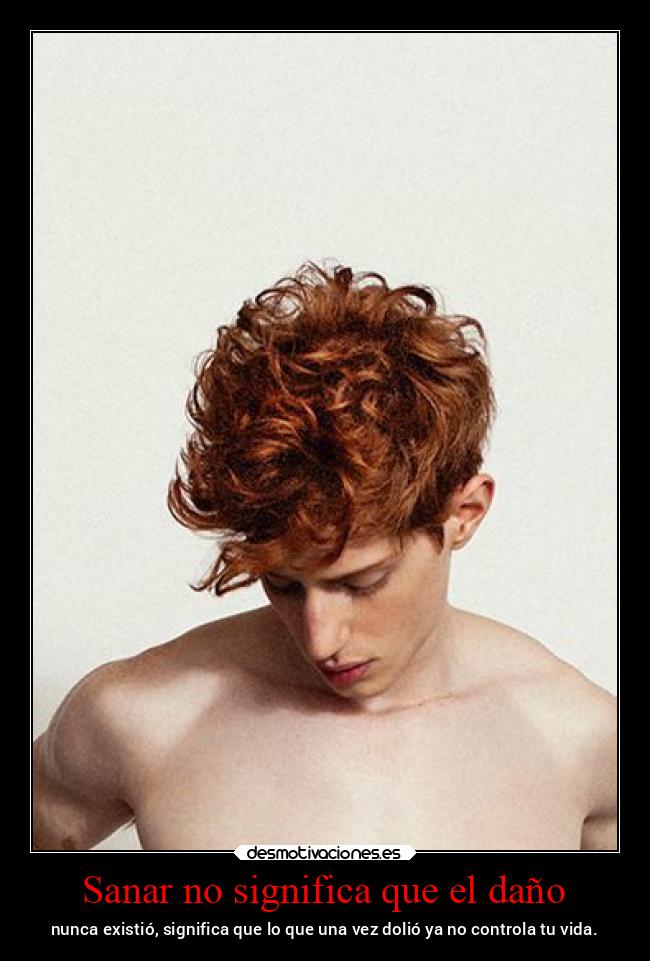 Sanar no significa que el daño - 