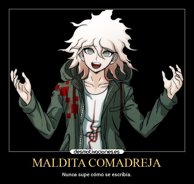 carteles desmotivaciones komaeda desmotivaciones