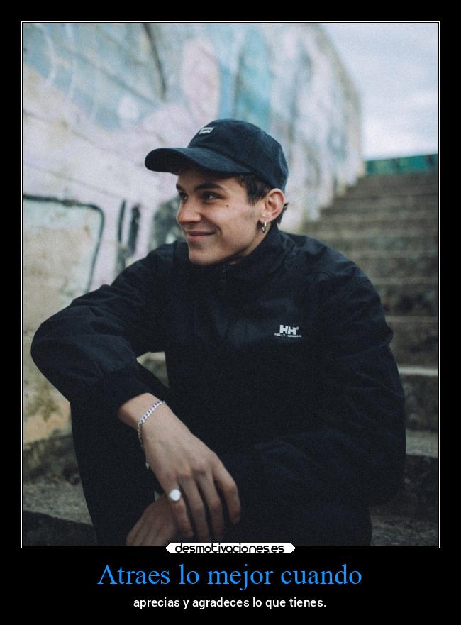 Atraes lo mejor cuando - 