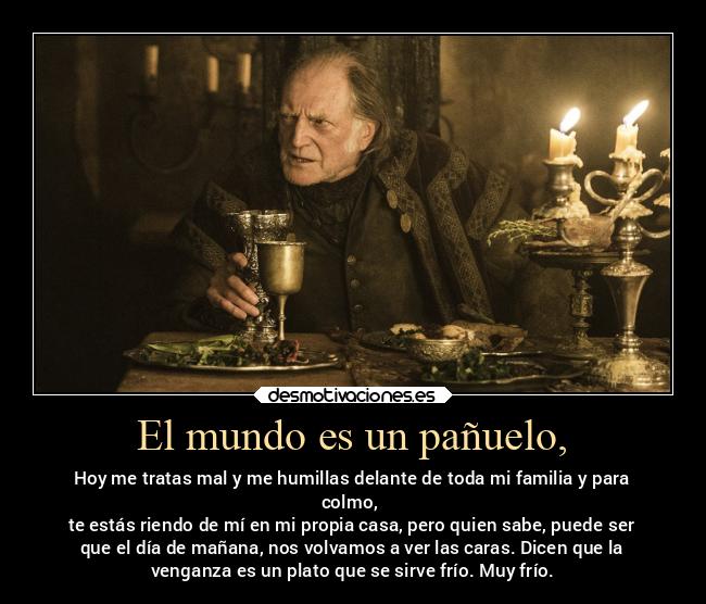 El mundo es un pañuelo, - 