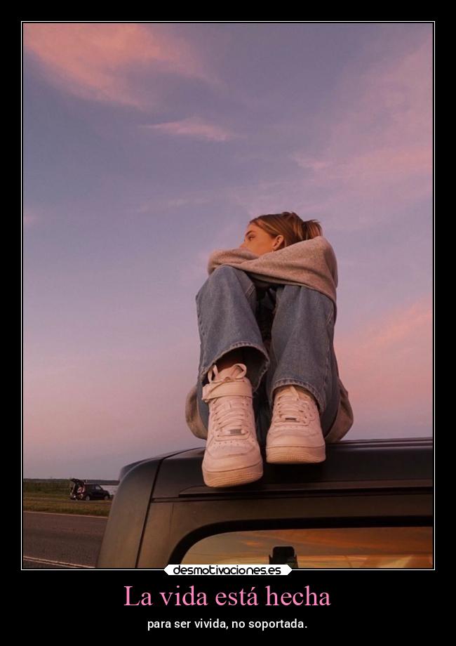 La vida está hecha - 