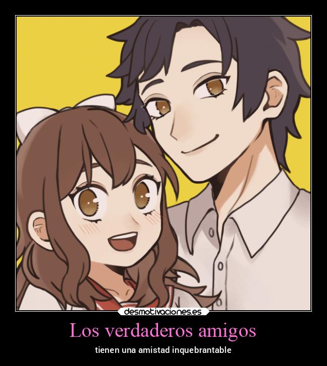 Los verdaderos amigos -