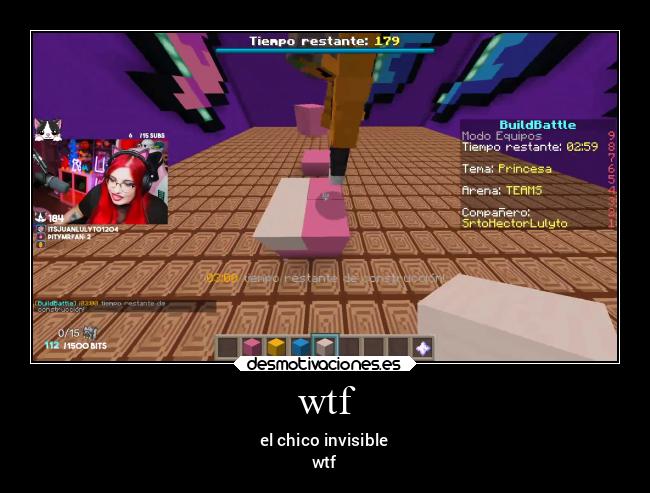 wtf - el chico invisible
wtf