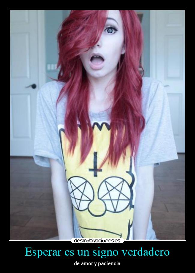 Esperar es un signo verdadero - 