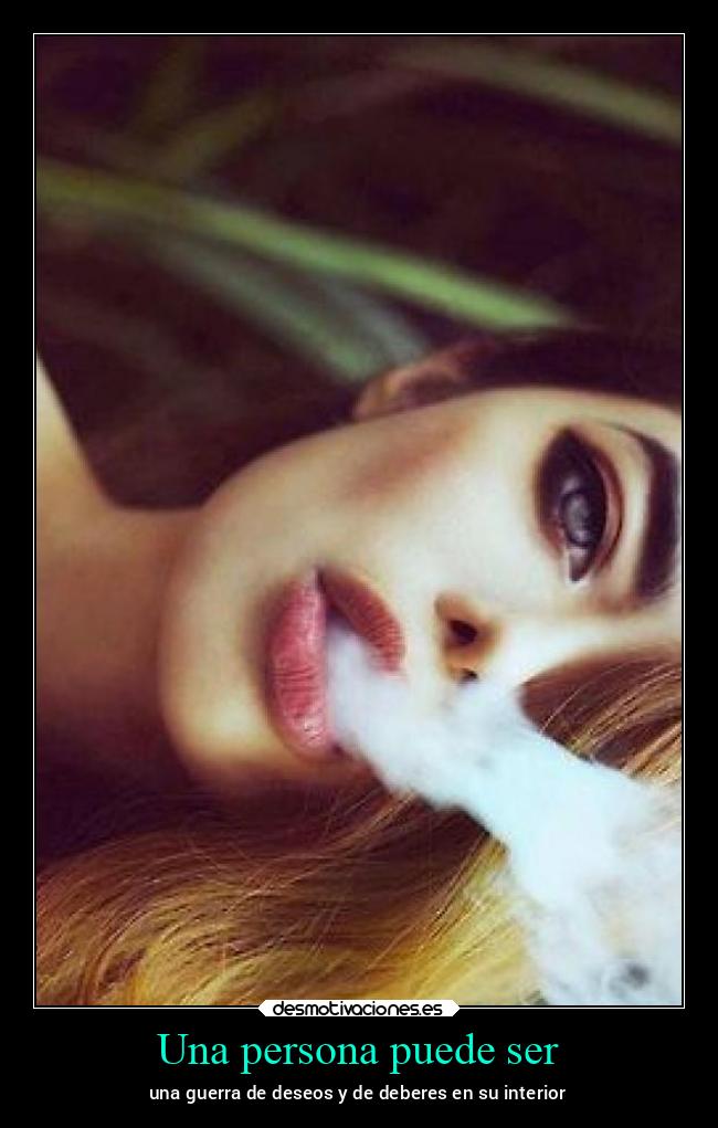 Una persona puede ser - 