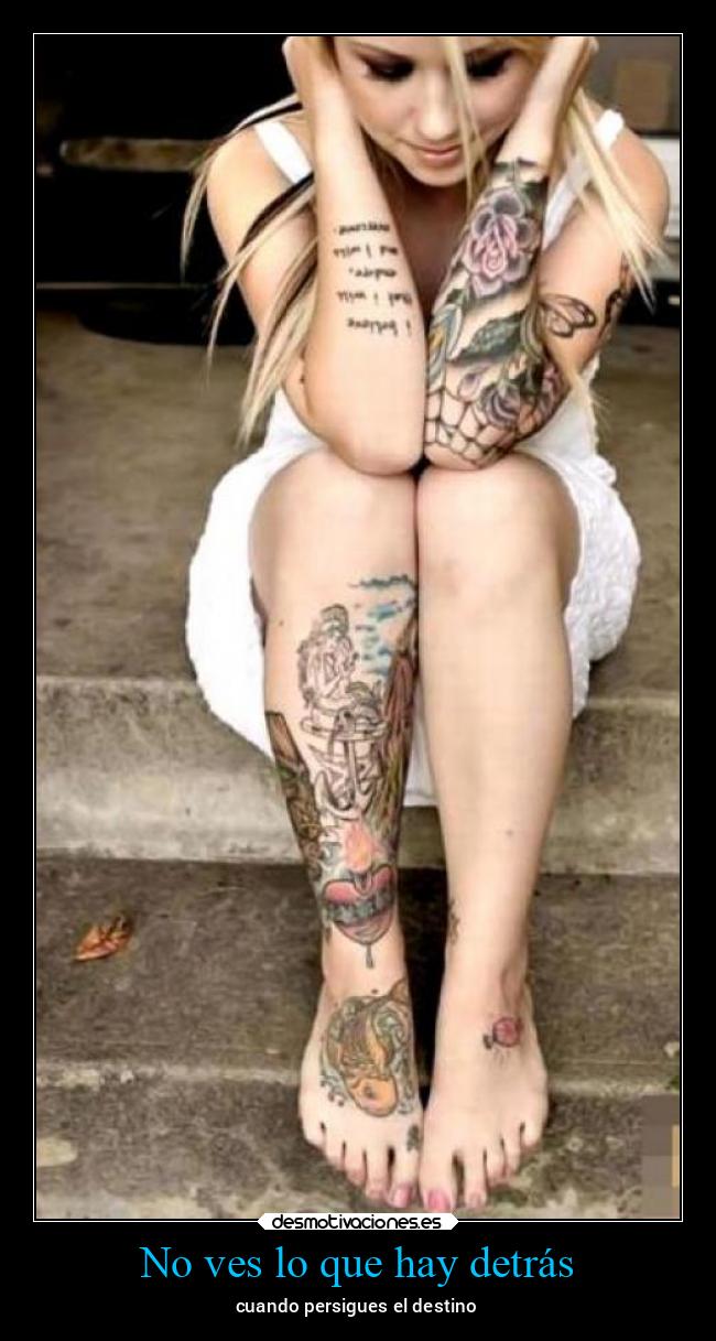 No ves lo que hay detrás - 