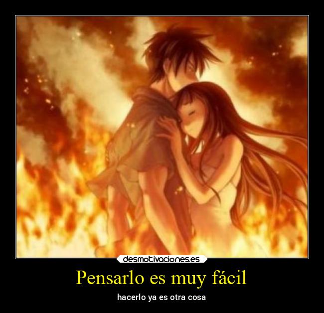 Pensarlo es muy fácil -