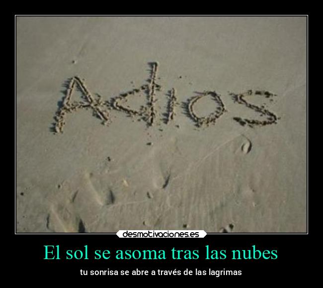 El sol se asoma tras las nubes - 