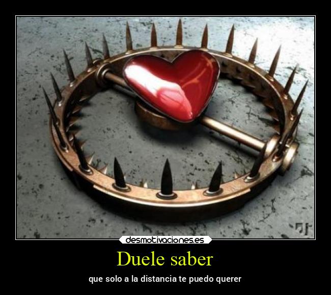 Duele saber - 