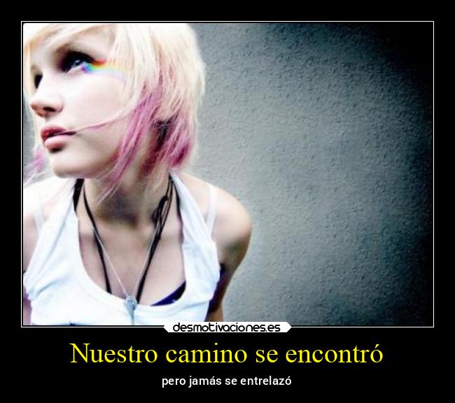 Nuestro camino se encontró - 