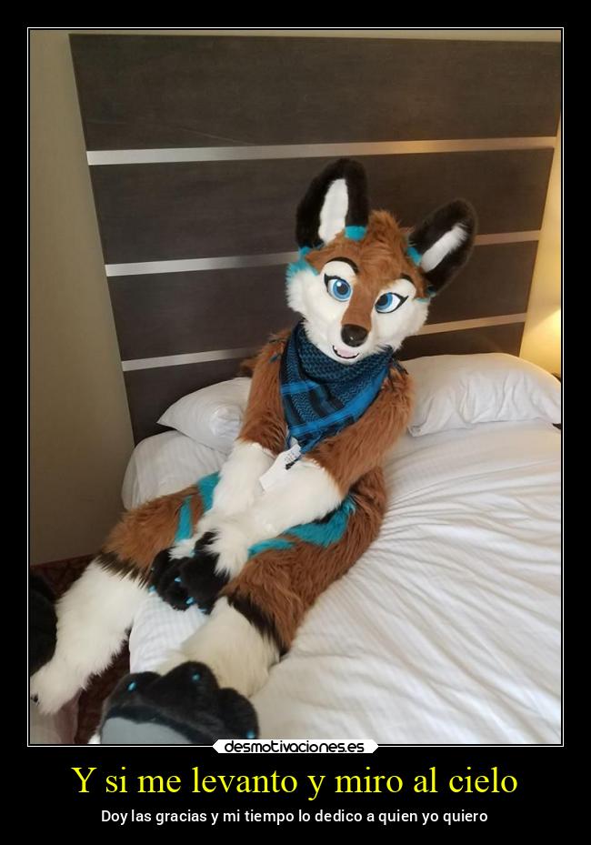 Y si me levanto y miro al cielo - Doy las gracias y mi tiempo lo dedico a quien yo quiero