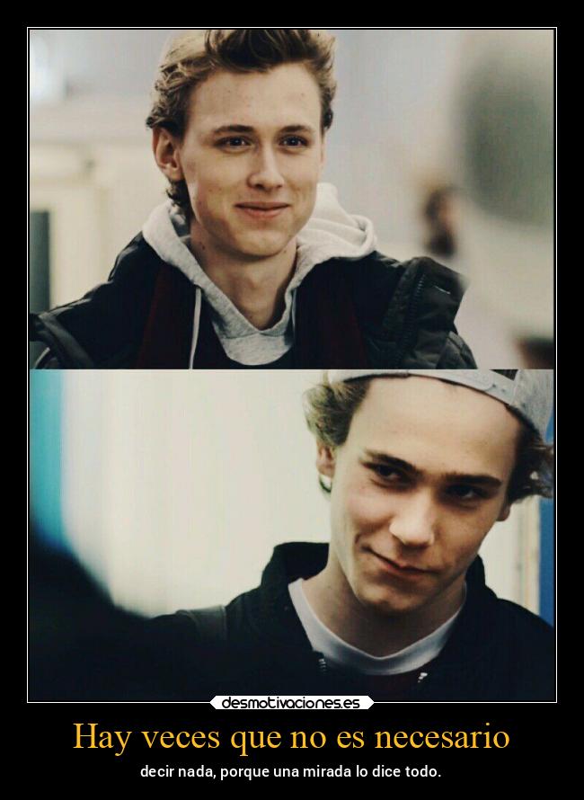 Hay veces que no es necesario - 