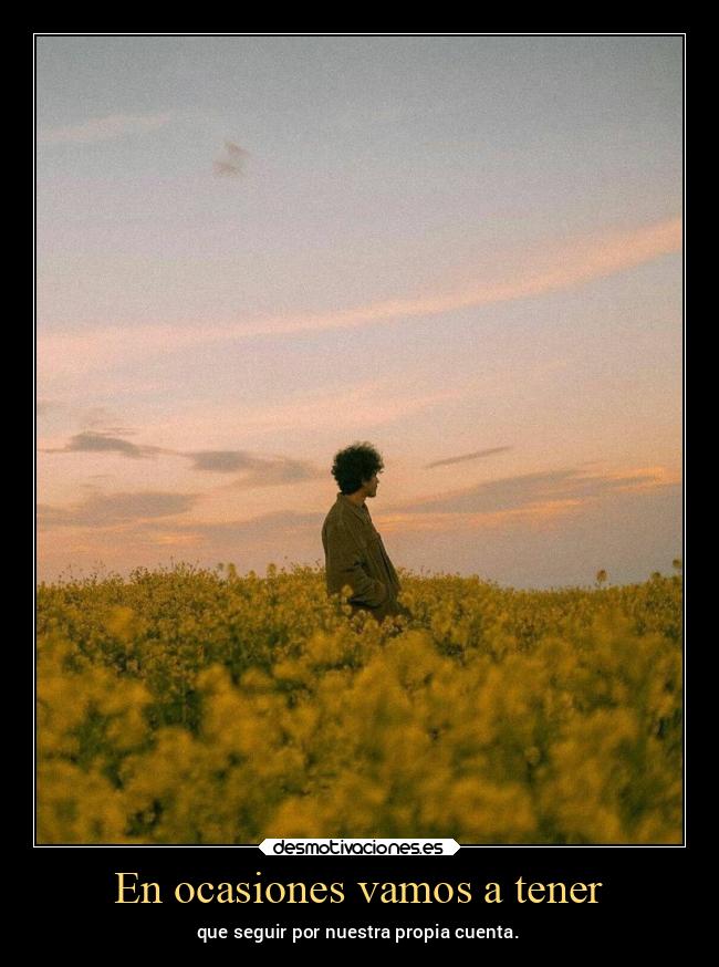 En ocasiones vamos a tener - 