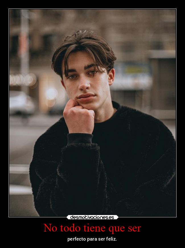No todo tiene que ser - 