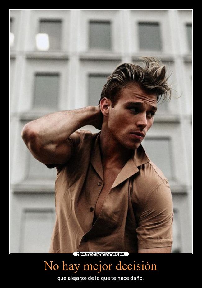 No hay mejor decisión - 