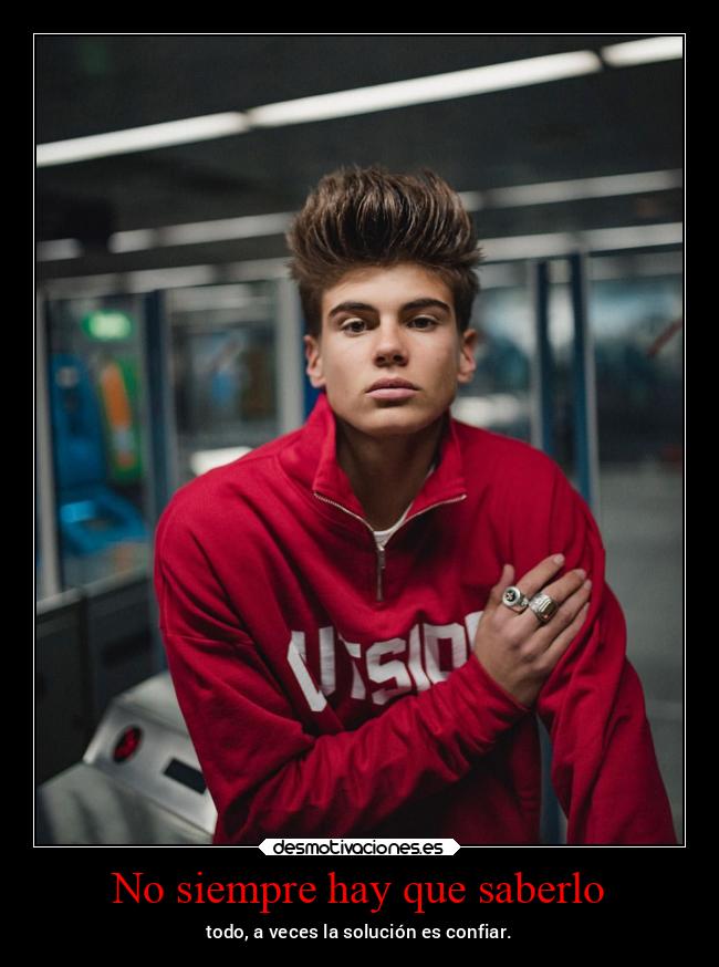No siempre hay que saberlo - 