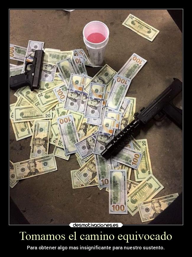 Tomamos el camino equivocado -