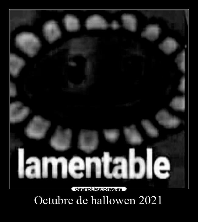 Octubre de hallowen 2021 - 