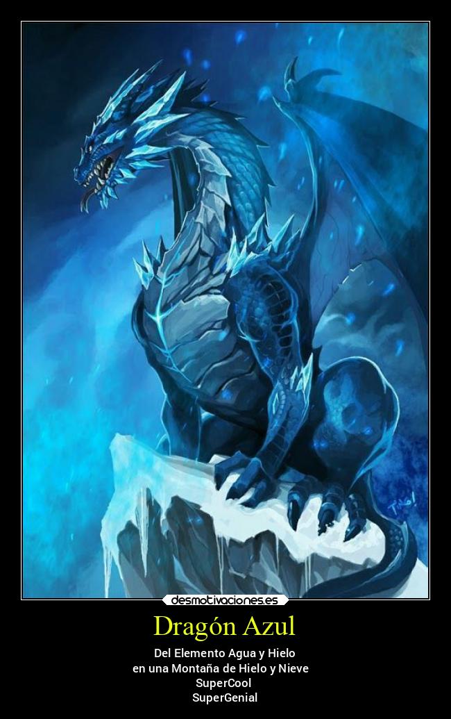 carteles historia dragon agua hielo desmotivaciones