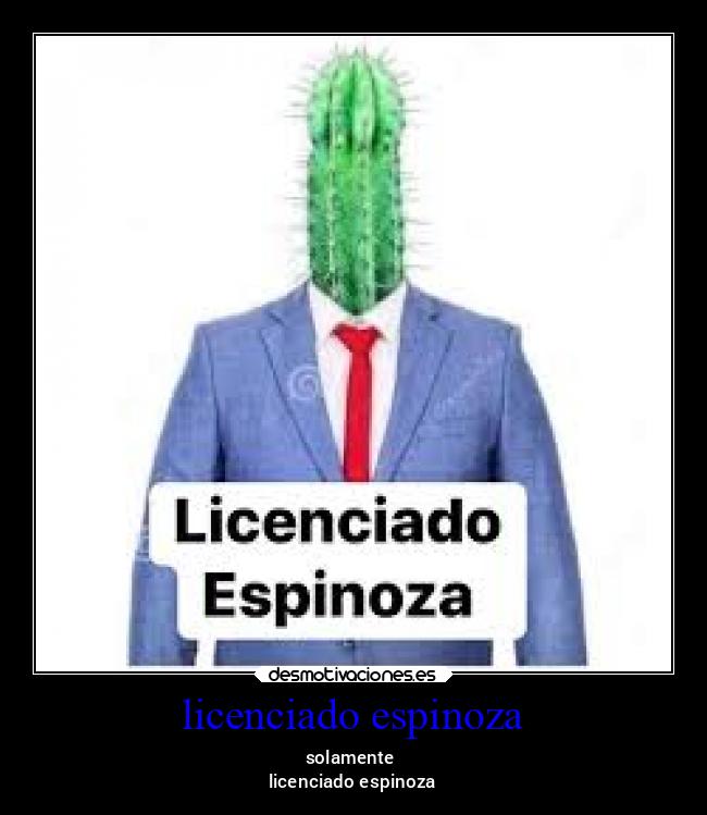 licenciado espinoza -