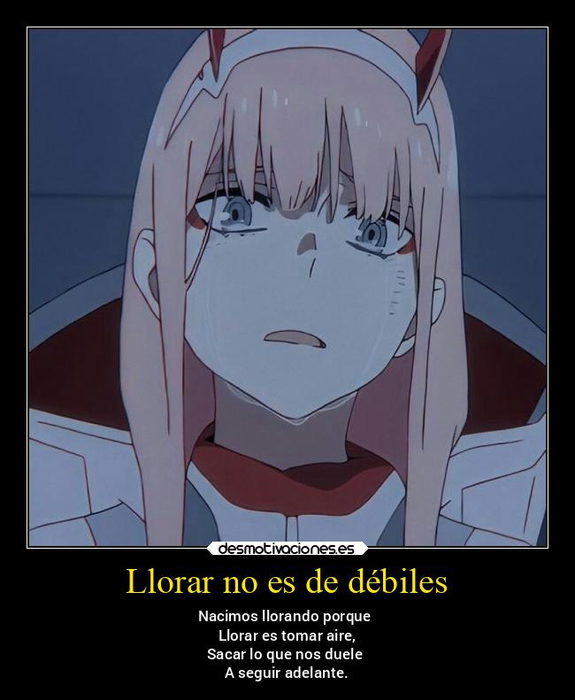 Llorar no es de débiles -