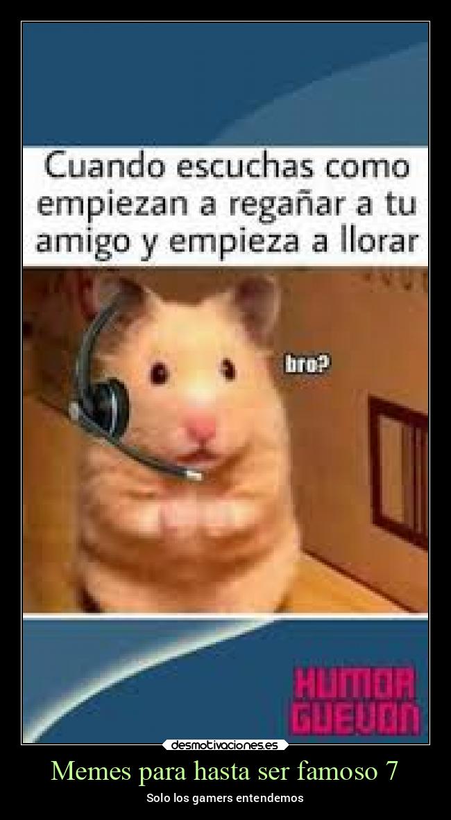 Memes para hasta ser famoso 7 - Solo los gamers entendemos