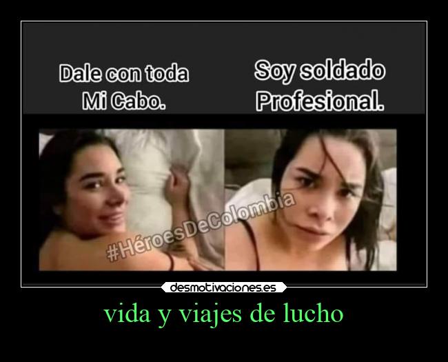 vida y viajes de lucho -
