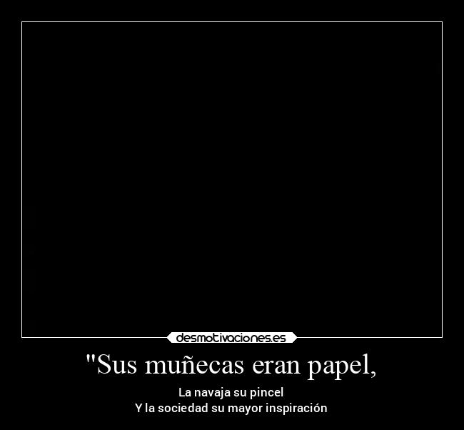 Sus muñecas eran papel, - 