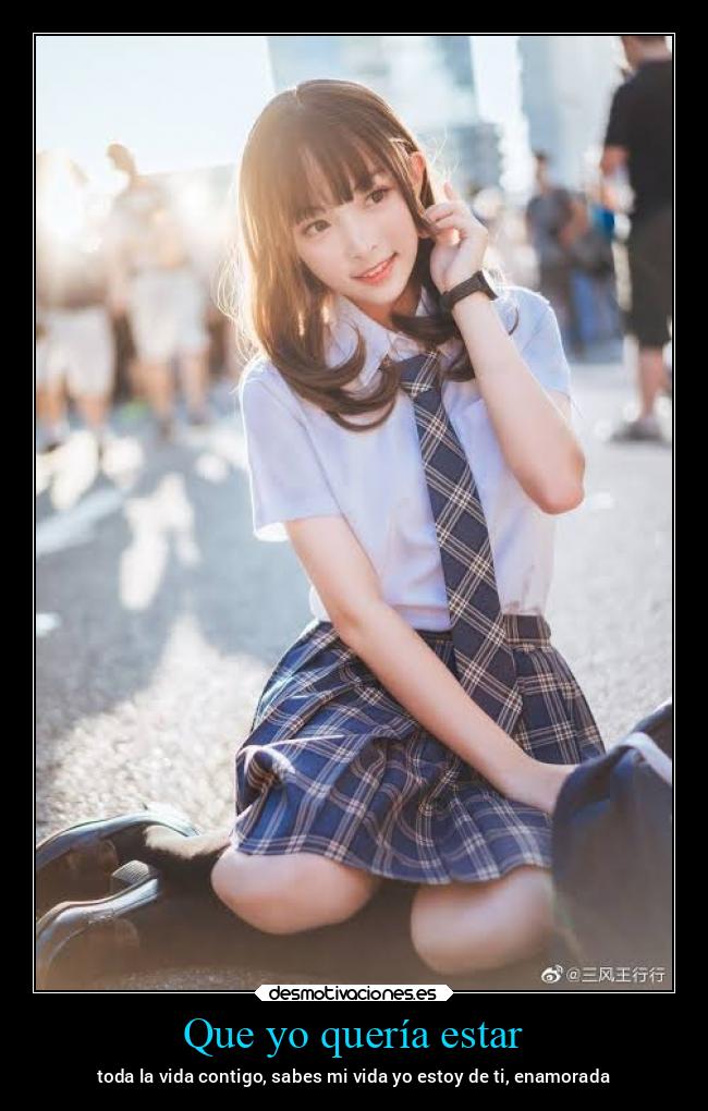 Que yo quería estar - 