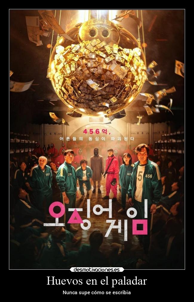 Huevos en el paladar -