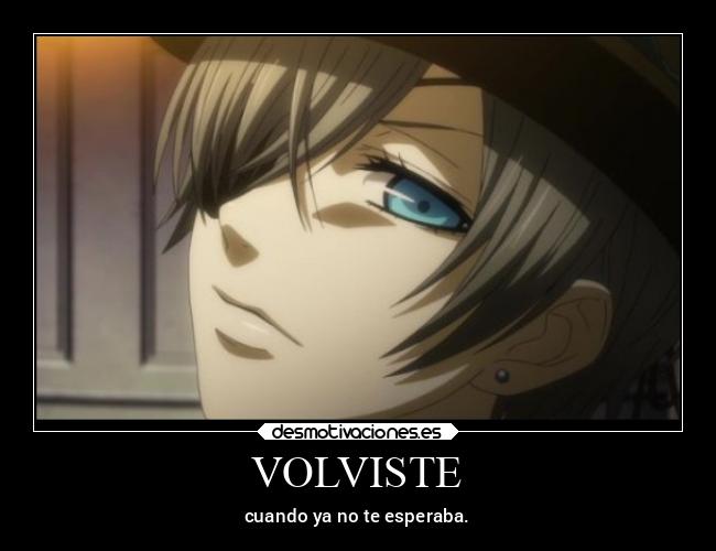 carteles anime olvidar kuroshitsuji desmotivaciones