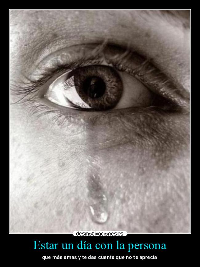 Estar un día con la persona - 