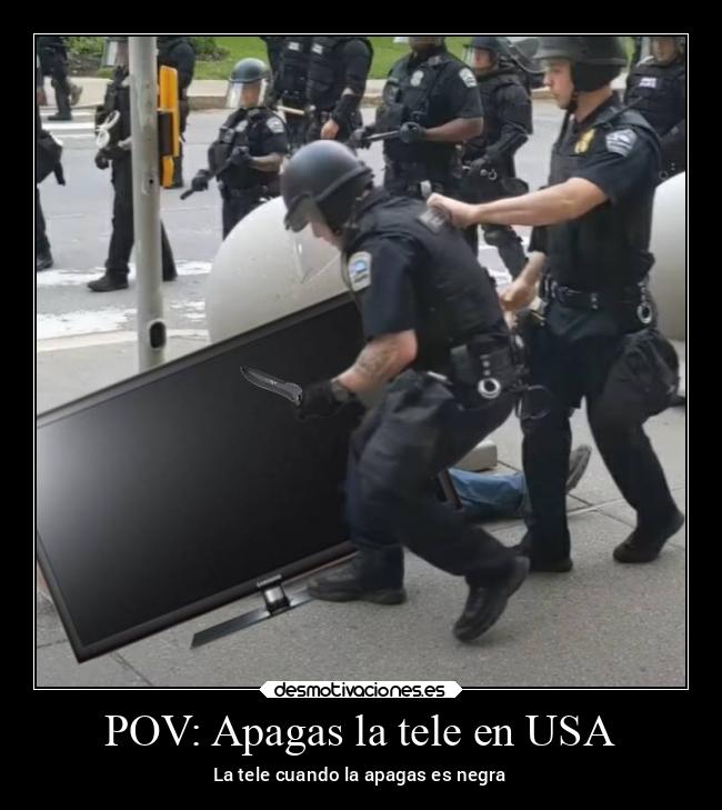 POV: Apagas la tele en USA -
