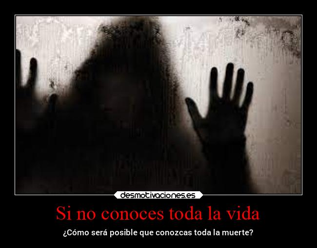 carteles vida chiste miedo muerte vida legionra diademuertos2021 desmotivaciones