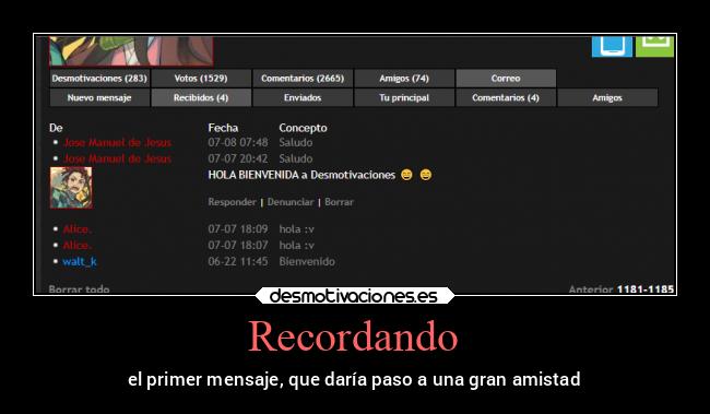 Recordando -