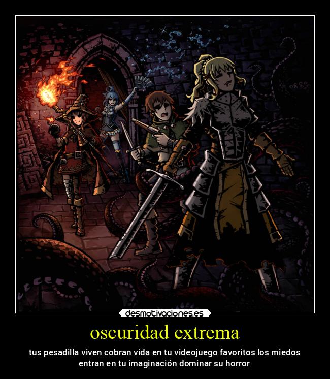 oscuridad extrema - tus pesadilla viven cobran vida en tu videojuego favoritos los miedos
entran en tu imaginación dominar su horror