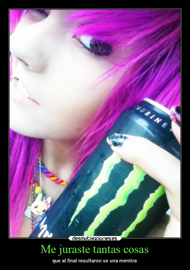 Me juraste tantas cosas - 